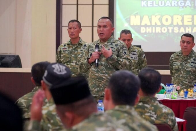 Bangun Soliditas Internal, Danrem Untoro: Kunci Keberhasilan Tugas
