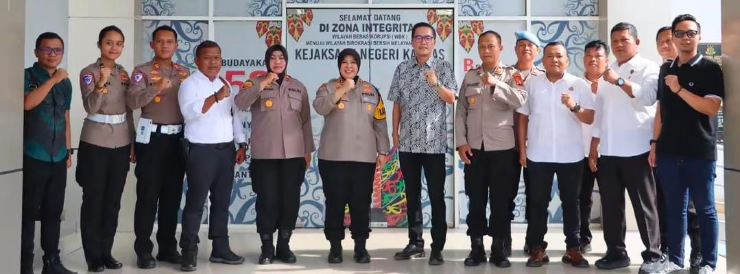 Kunjungan Perdana Kapolres Kapuas, Perkuat Sinergi dengan Kejaksaan Negeri Kapuas
