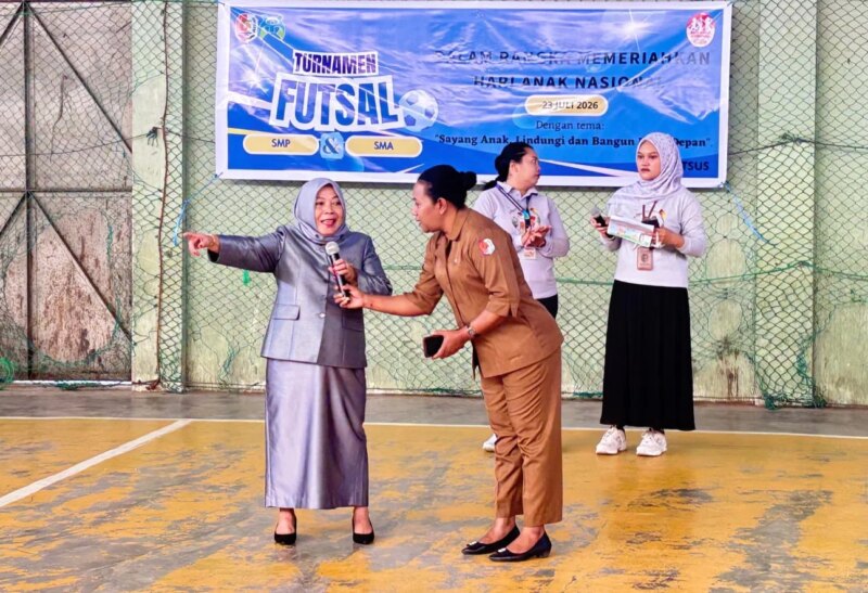 Tumbuhkan Jiwa Sportivitas, DP3AP2KB Fakfak Meriahkan HAN dengan Turnamen Futsal Anak Sekolah – Detiktoday.com