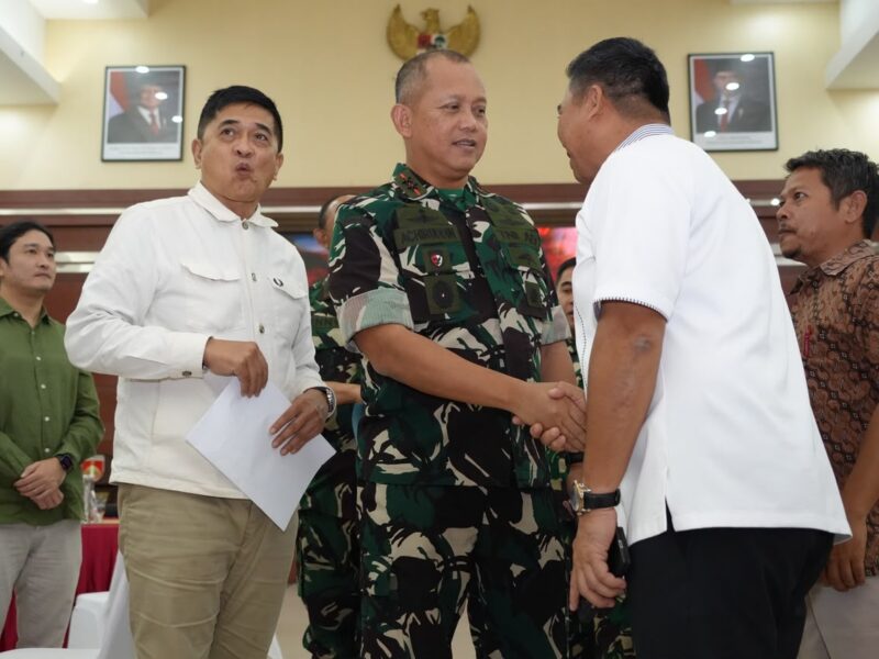 Pangdam IV/Diponegoro Gelar Silaturahmi Bersama Mitra Pembangunan Yonif TP Tahap III dan IV