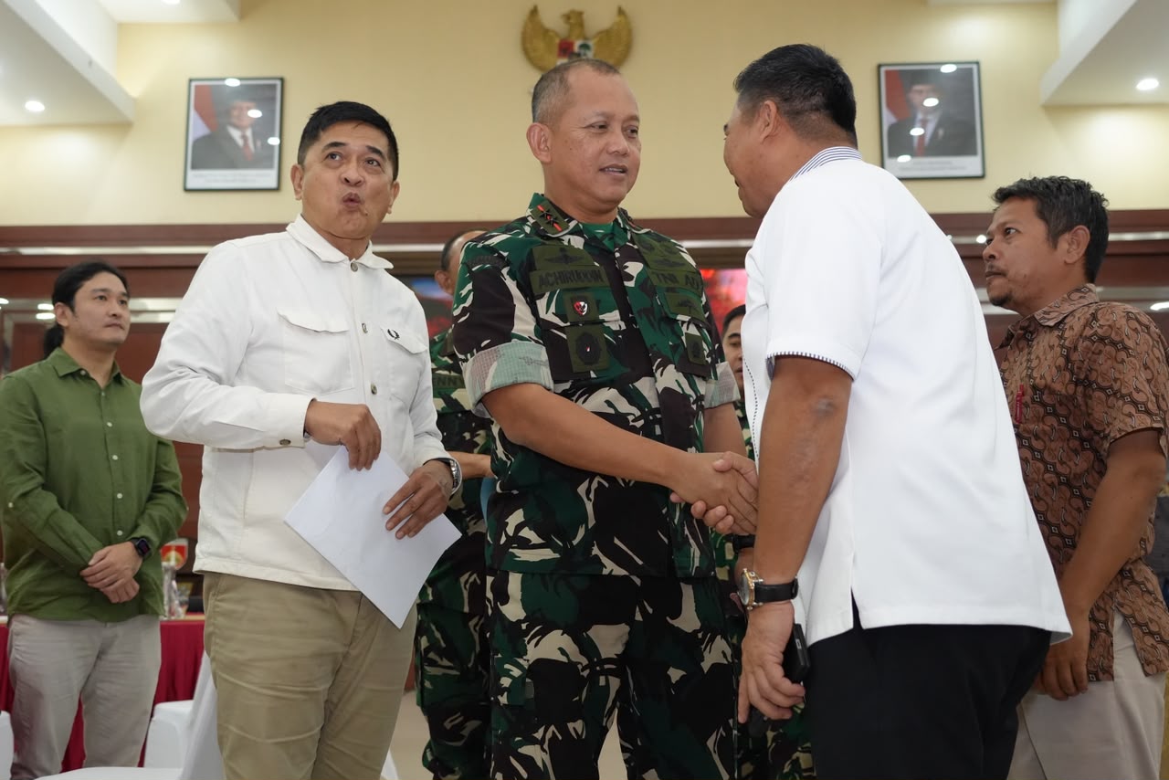Pangdam IV/Diponegoro Gelar Silaturahmi Bersama Mitra Pembangunan Yonif TP Tahap III dan IV