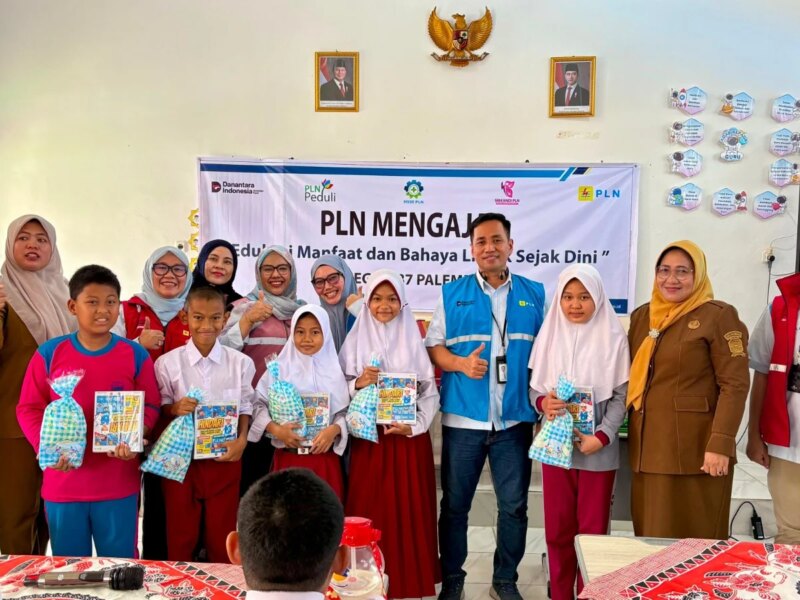 Srikandi PLN Mengajar, Kenalkan Keselamatan Listrik Lewat Kelas Interaktif di SD Negeri 87 Palembang – Detiktoday.com