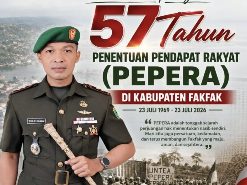 Pepera Tonggak Sejarah, Mari Jaga Kedamaian dari Karas hingga Wamosan – Detiktoday.com