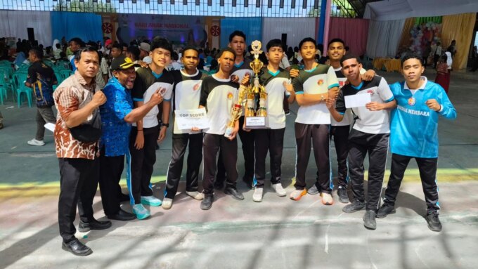 SMA Negeri 1 Fakfak Raih Juara 1 Turnamen Futsal HAN 2026 oleh DP3AP2KB – Detiktoday.com