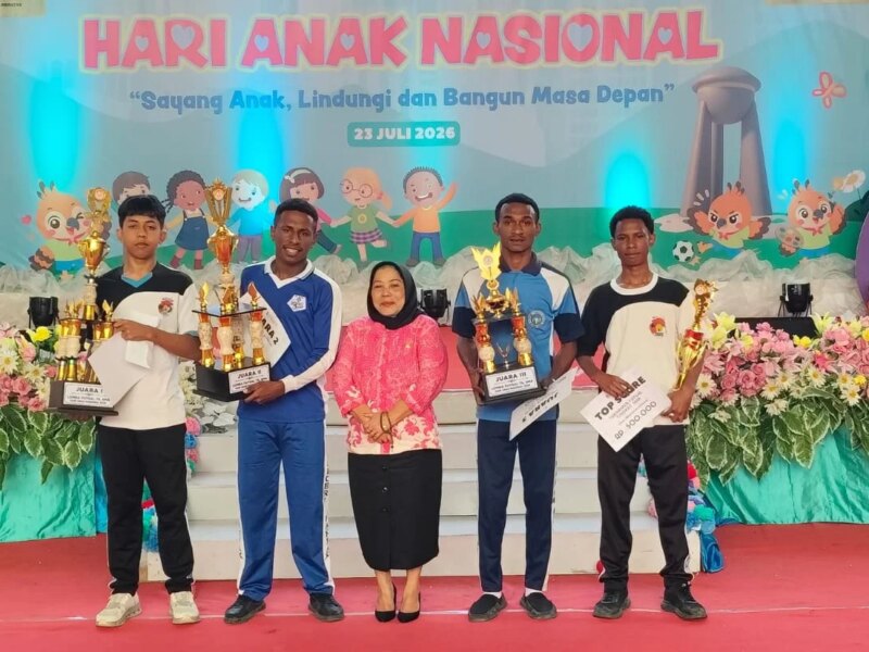 Jawab Keinginan Anak, DP3AP2KB Fakfak Sukses Gelar Turnamen Futsal Meriahkan HAN 2026 – Detiktoday.com