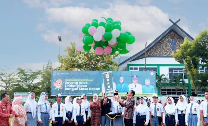 Bupati Batang Hari Jadi Pembina Upacara Hari Anak Nasional ke-42 – Detiktoday.com