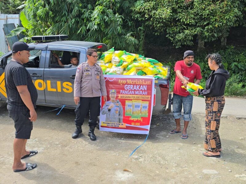 Dukung Ketahanan Pangan, Polres Fakfak Salurkan 600 Karung Beras Murah ke 5 Kelurahan dan 1 Kampung – Detiktoday.com