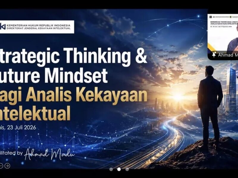 Kakanwil Kemenkum Jambi Ikuti Bimtek Analis Kekayaan Intelektual 2026 – Detiktoday.com