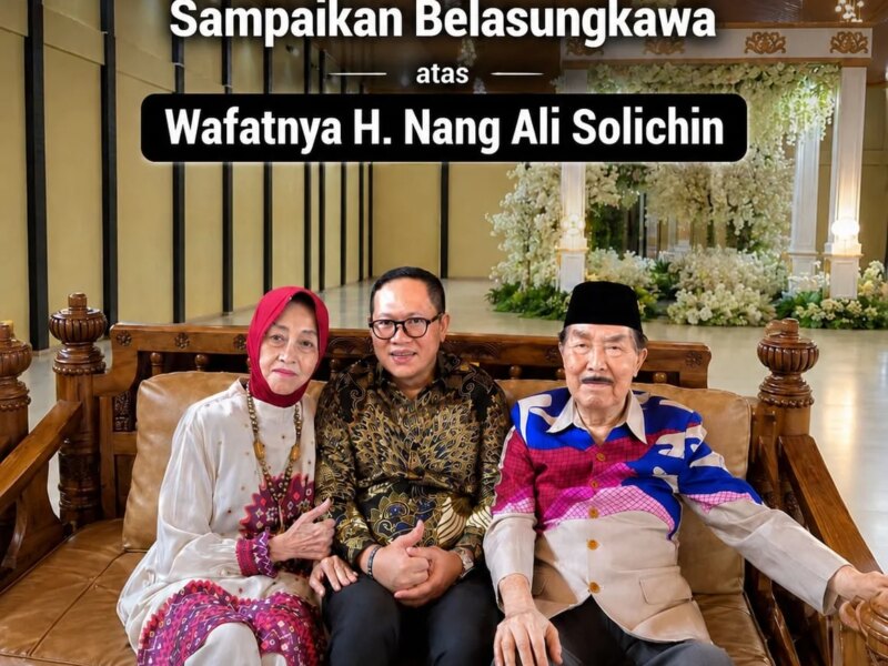 Wakil Ketua DPRD PALI Firdaus Hasbullah Sampaikan Duka Cita Atas Wafatnya H. Nang Ali Solichin – Detiktoday.com