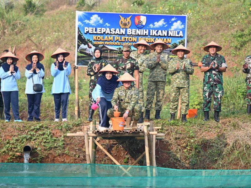 Lanud R. Suryadi Suryadarma Optimalkan Budidaya Perikanan Dukung Ketahanan Pangan Nasional