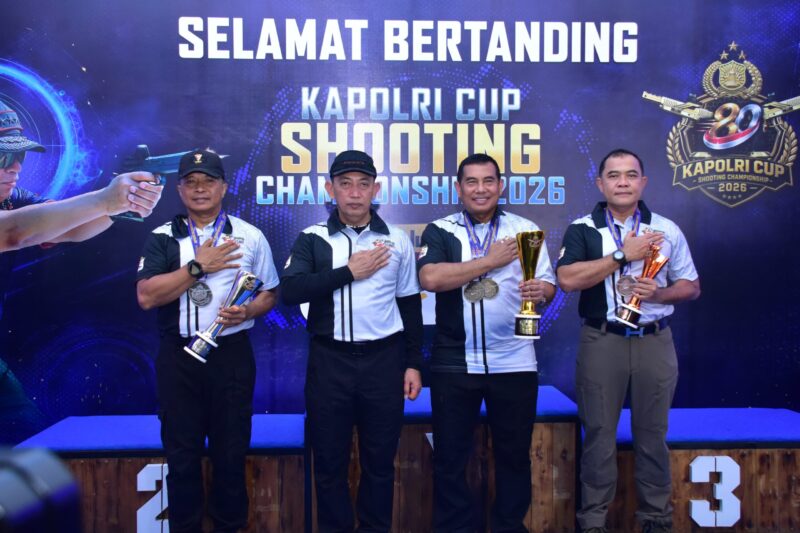 PANGKORMAR BORONG DUA GELAR JUARA PADA KAPOLRI CUP SHOOTING CHAMPIONSHIP 2026