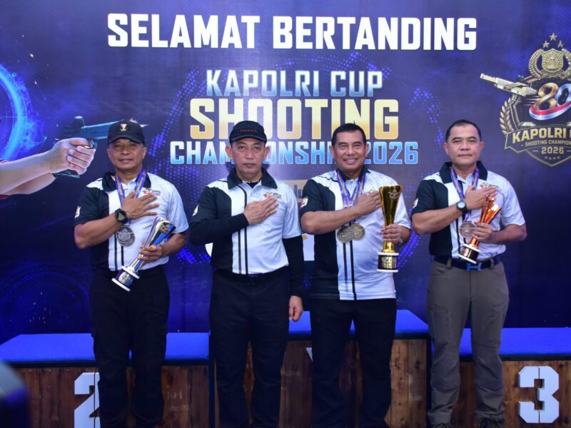 PANGKORMAR BORONG DUA GELAR JUARA PADA KAPOLRI CUP SHOOTING CHAMPIONSHIP 2026