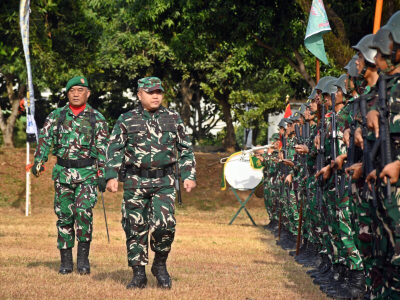 Asah Kemampuan Dasar Prajurit, Kodam IV/Diponegoro Gelar Lomba Peleton Tangkas di Meteseh