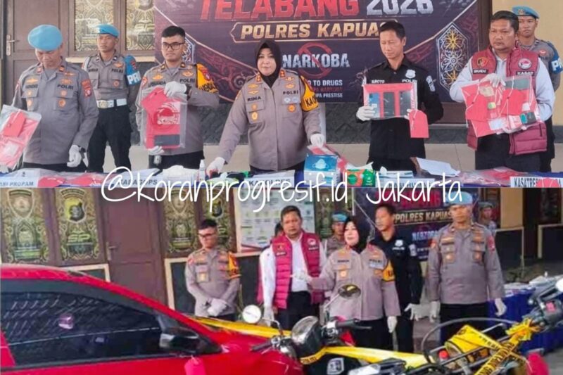 Polres Kapuas Ungkap Tujuh Kasus Peredaran Sabu dalam Operasi Antik, Lima Tersangka Diamankan