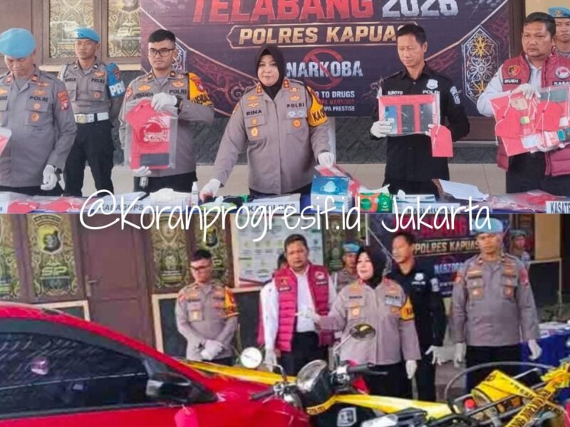 Polres Kapuas Ungkap Tujuh Kasus Peredaran Sabu dalam Operasi Antik, Lima Tersangka Diamankan