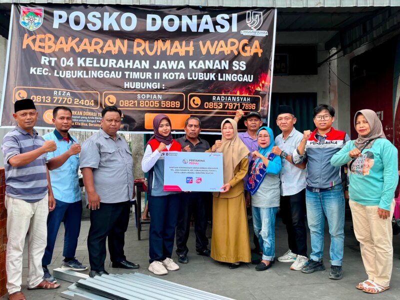 Pertamina Patra Niaga Regional Sumbagsel Ulurkan Tangan, Bantu Korban Kebakaran di Jawa Kanan SS untuk Bangkit Kembali – Detiktoday.com