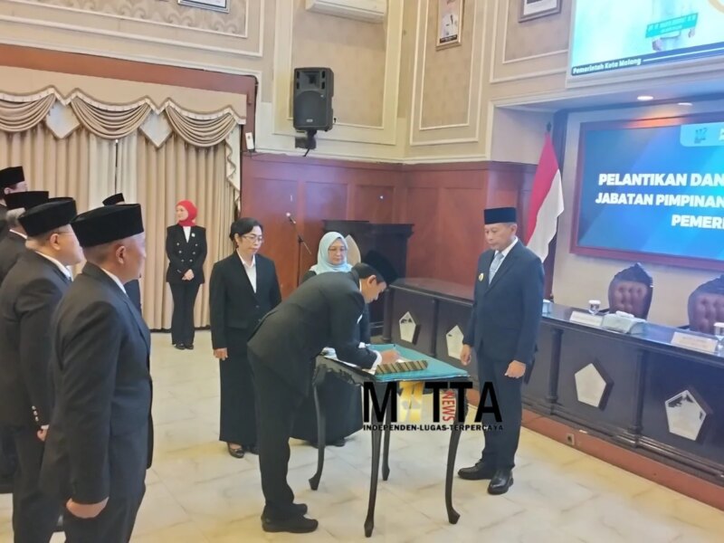 Komitmen dan Integritas Baru, Wali Kota Malang Resmi Lantik Pejabat Pimpinan Tinggi Pratama – Detiktoday.com