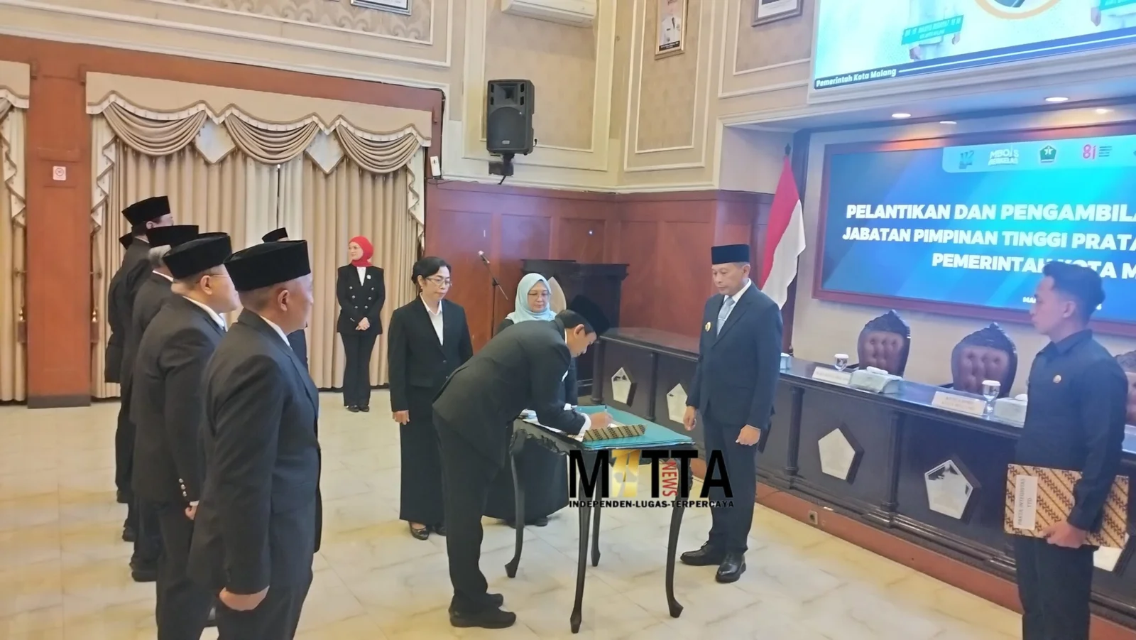Komitmen dan Integritas Baru, Wali Kota Malang Resmi Lantik Pejabat Pimpinan Tinggi Pratama – Detiktoday.com