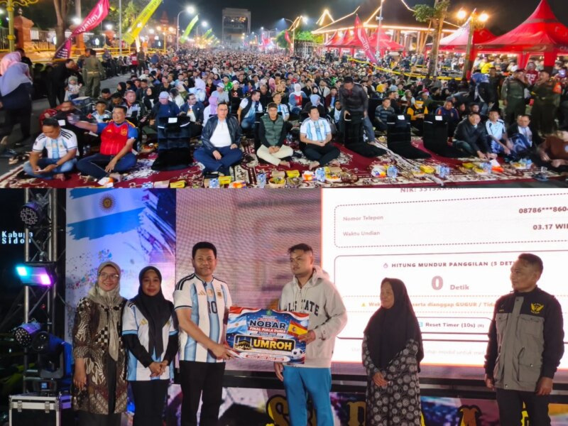 Nobar Final Piala Dunia 2026 Bersama Bupati Sidoarjo dan Forkopimda, Spanyol Pemenangnya Serta Pengundian Umroh Gratis  – Detiktoday.com