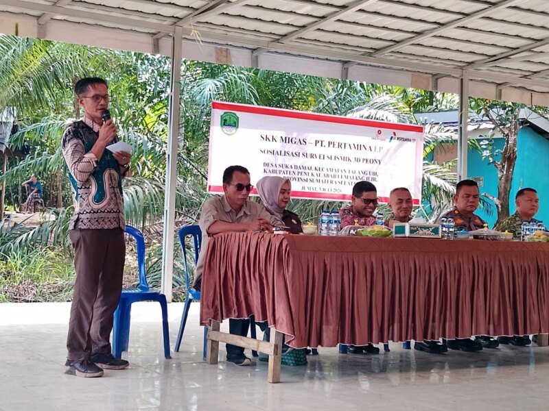 Dikawal Kemenhan dan Kejari, PT BGP Transparan Sosialisasikan Survei Seismik di Sukadamai – Detiktoday.com