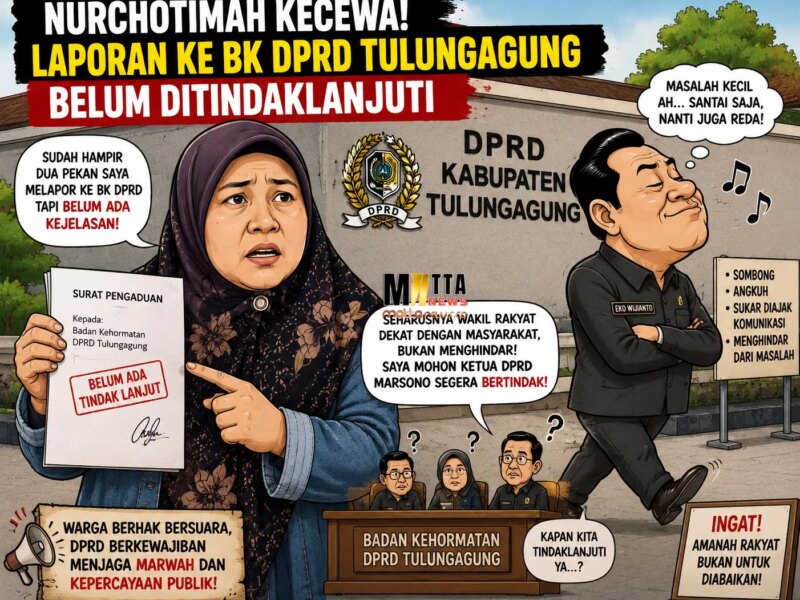 Nurchotimah Kecewa BK DPRD Tulungagung Belum Tindaklanjuti Aduannya, Soroti Sikap Anggota DPRD Eko Wijianto – Detiktoday.com