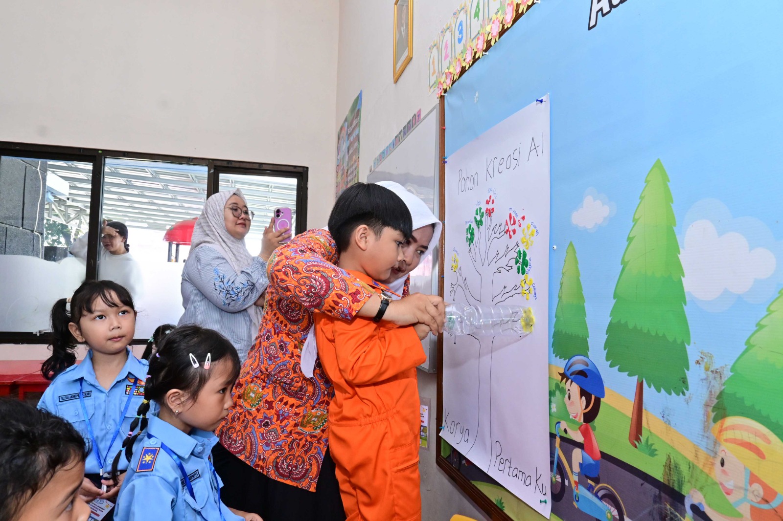Tanamkan Karakter Sejak Hari Pertama, MPLS Sekolah Angkasa Lanud Sjamsudin Noor Diwarnai Keceriaan dan Semangat Belajar