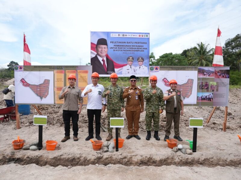 Wakil Ketua 1 Satgas PRR Letjen TNI Richard Tampubolon Tinjau Padang Sidimpuan dan Tapanuli Selatan Sumatera Utara. Ada Apa?