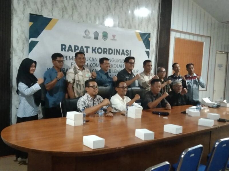 FKS PALI Gelar Rakor, Bentuk Kepengurusan untuk Dorong Mutu Pendidikan – Detiktoday.com