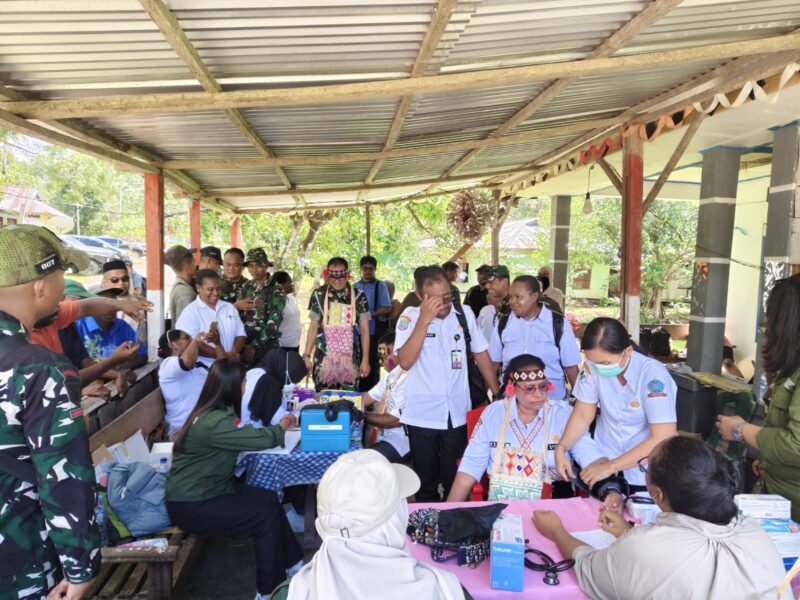 TMMD Ke-129 Kodim 1807/Sorong Selatan Hadirkan Penyuluhan KB Kesehatan, Wujud Nyata Kepedulian TNI untuk Masyarakat