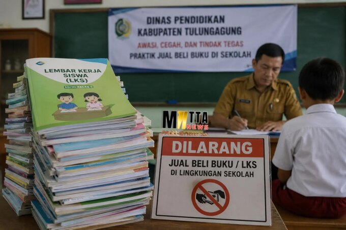 Jual Beli LKS di Sekolah Dasar Disorot, Dinas Pendidikan Tulungagung Siapkan Sanksi Tegas – Detiktoday.com