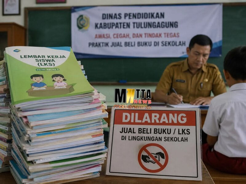 Jual Beli LKS di Sekolah Dasar Disorot, Dinas Pendidikan Tulungagung Siapkan Sanksi Tegas – Detiktoday.com