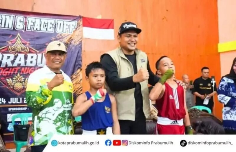 Wawako Prabumulih Franky Nasril Buka Prabu Fight Night Vol. I – Detiktoday.com