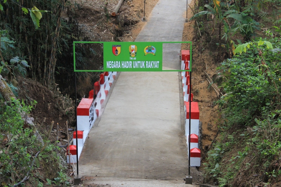 Jembatan Garuda Armco di Trenggalek Rampung 100 Persen, Warga Tegaren Segera Nikmati Akses Baru