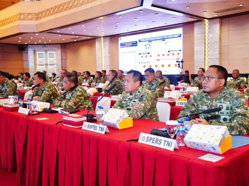 Asrenum Panglima TNI Dorong Optimalisasi Program dan Anggaran Satker Melalui Evaluasi Kinerja