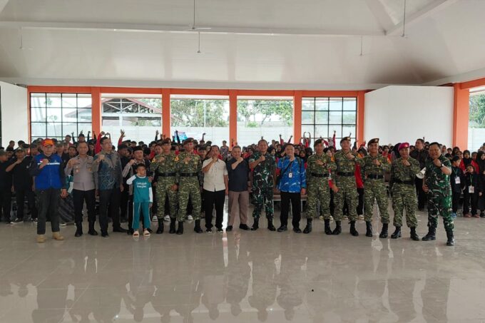 Kasdim 0806/Trenggalek Sambut Lima Taruna AAL pada Bhakti Taruna Akademi TNI 2026