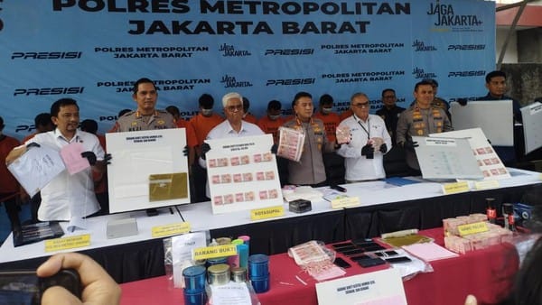 Kombes Nasriadi Ungkap Jaringan Uang Palsu Lintas Jawa, 11 Tersangka Ditangkap