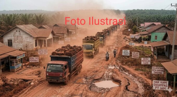 Disinyalir Merusak Jalan & Lewati 2 Jalur Tanpa Izin, Truk Sawit PT Inti Agro Makmur Bikin Warga Geram – Detiktoday.com