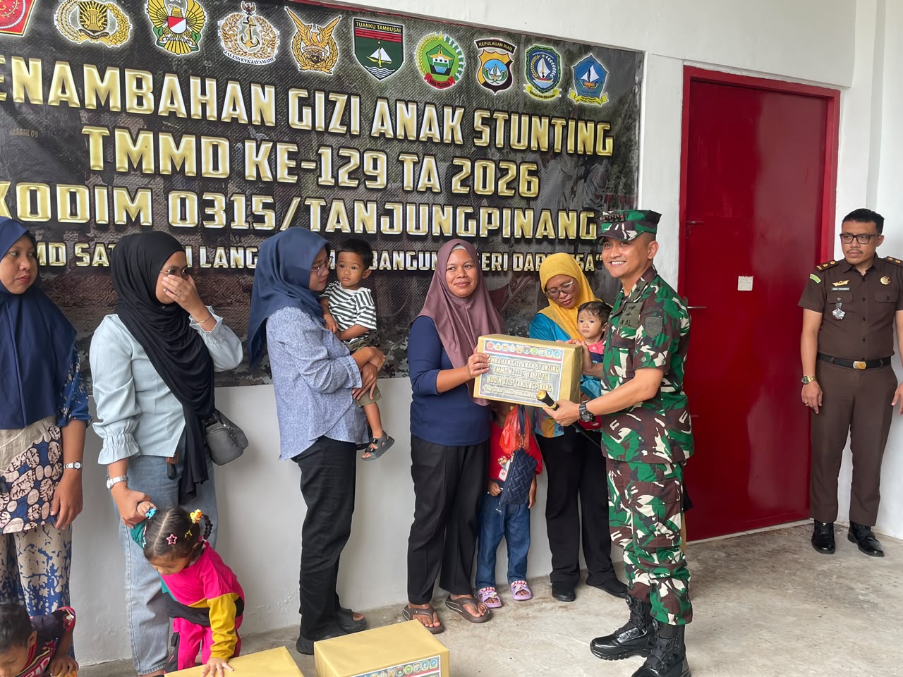 Danlanal Bintan Hadiri Kunjungan Tim Wasev TMMD Ke-129 TA. 2026 Kodim 0315/Tanjungpinang