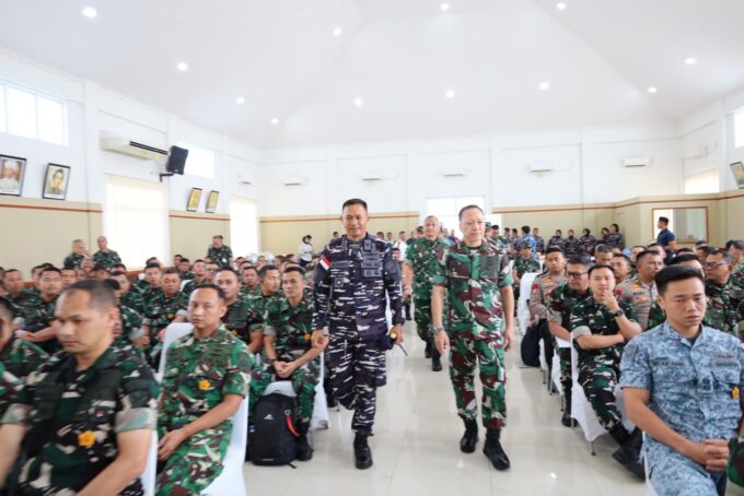 Danlanal Dumai Terima Kunjungan Kuliah Kerja Iptek Pasis Seskoau Angkatan 65 TP. 2026