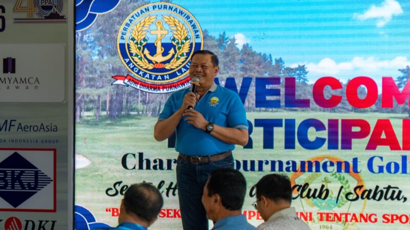 Charity Golf Semarakkan Rangkaian HUT Ke-40 PPAL, Pererat Silaturahmi dan Kepedulian Sosial