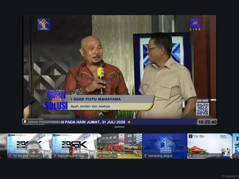 Kakanwil Kemenkum Jambi Ikuti “Pasti Ada Solusi” Bersama Menteri Hukum, Tegaskan Komitmen Pelayanan Berbasis Kepastian Hukum – Detiktoday.com