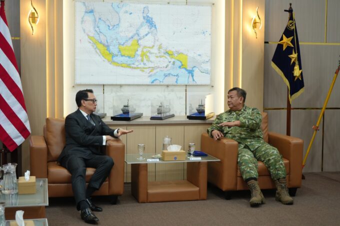 Perkuat Diplomasi Maritim Nasional, Pushidrosal Terima Audiensi Wamenlu RI