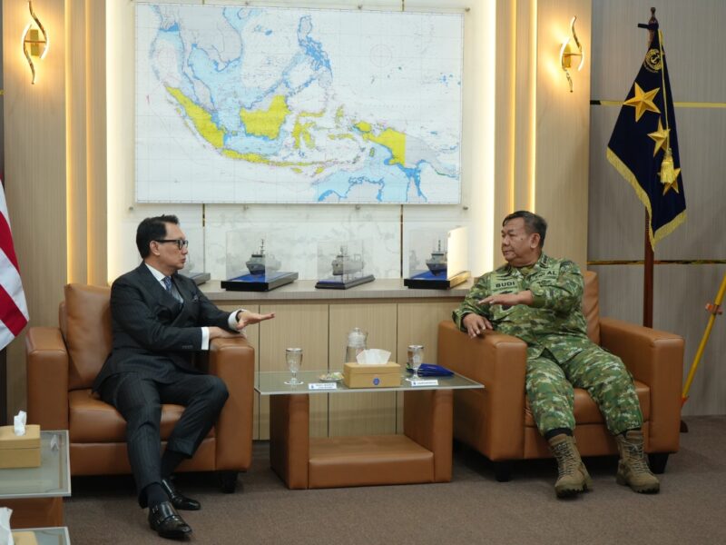 Perkuat Diplomasi Maritim Nasional, Pushidrosal Terima Audiensi Wamenlu RI