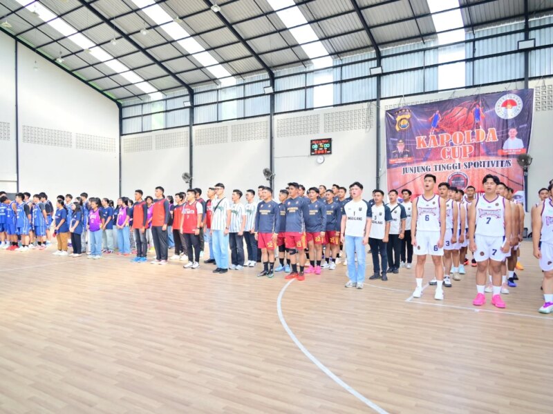 Kapolda Cup Basket 2026 Resmi Bergulir, Polda Jambi Dorong Lahirnya Atlet Berprestasi dan Generasi Muda Berkarakter – Detiktoday.com