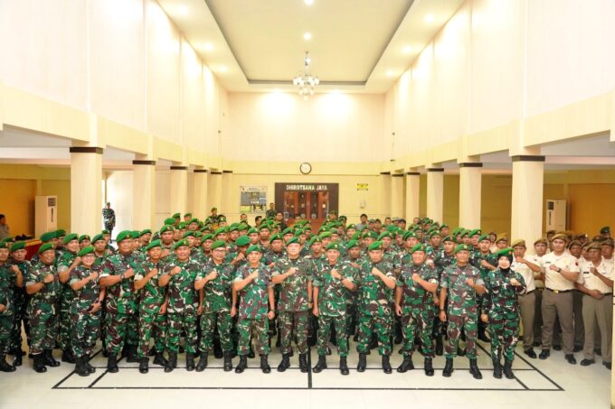 Resmi Pindah Tugas, Letkol Meina Helmi Apresiasi Dukungan Seluruh Anggota Korem 081/DSJ