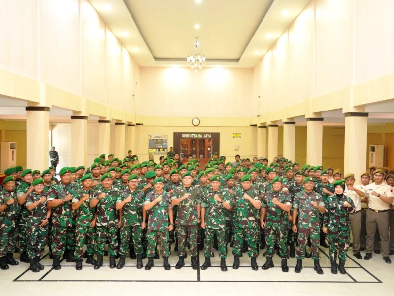 Resmi Pindah Tugas, Letkol Meina Helmi Apresiasi Dukungan Seluruh Anggota Korem 081/DSJ