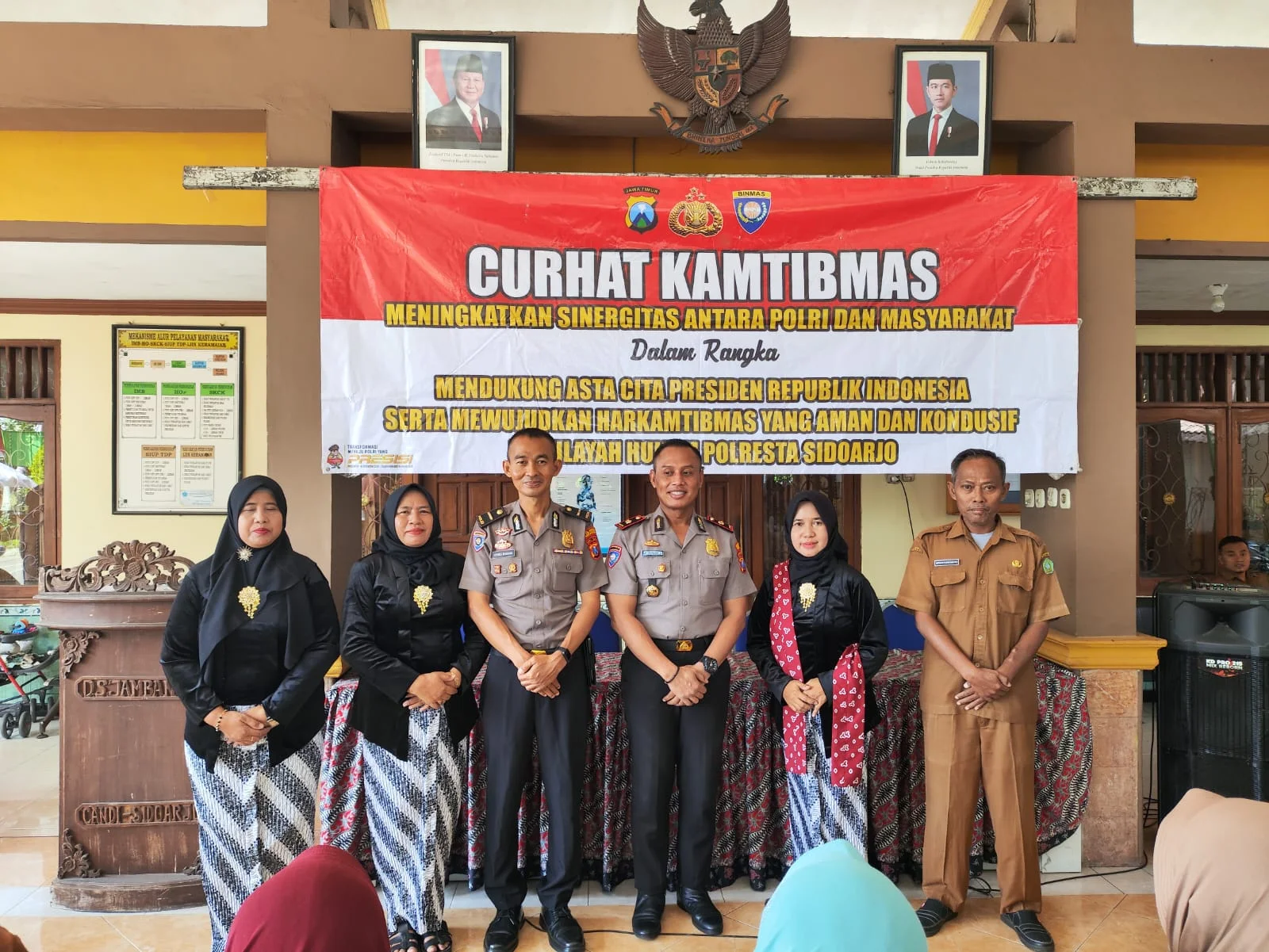 Polresta Sidoarjo Ajak Warga Desa Jambangan Aktif Ciptakan Lingkungan Aman Lewat Curhat Kamtibmas – Detiktoday.com