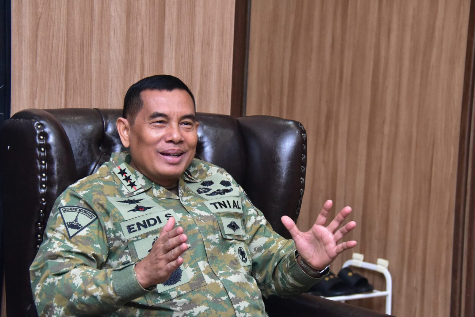 PANGKORMAR SIAPKAN PERWIRA TANDIK SESKO TNI MENJADI PEMIMPIN MASA DEPAN KORPS MARINIR