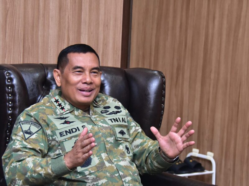 PANGKORMAR SIAPKAN PERWIRA TANDIK SESKO TNI MENJADI PEMIMPIN MASA DEPAN KORPS MARINIR