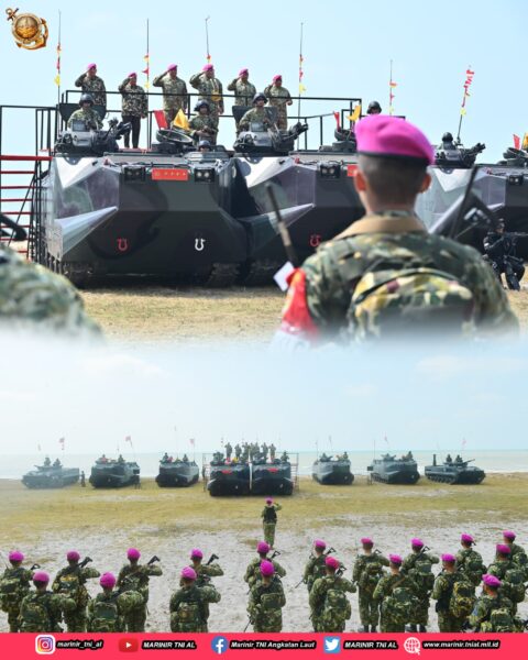 LIMA TOKOH NASIONAL RESMI MENJADI WARGA KEHORMATAN, KOMITMEN PENGUATAN KORPS MARINIR SEMAKIN SOLID